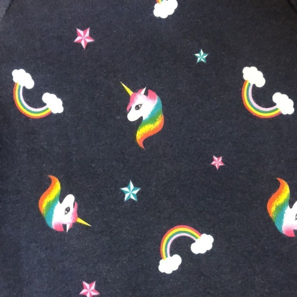 Rainbows & Unicorns and Stars Oh My! Kids Sweatshirt. - Picture 2 of 4